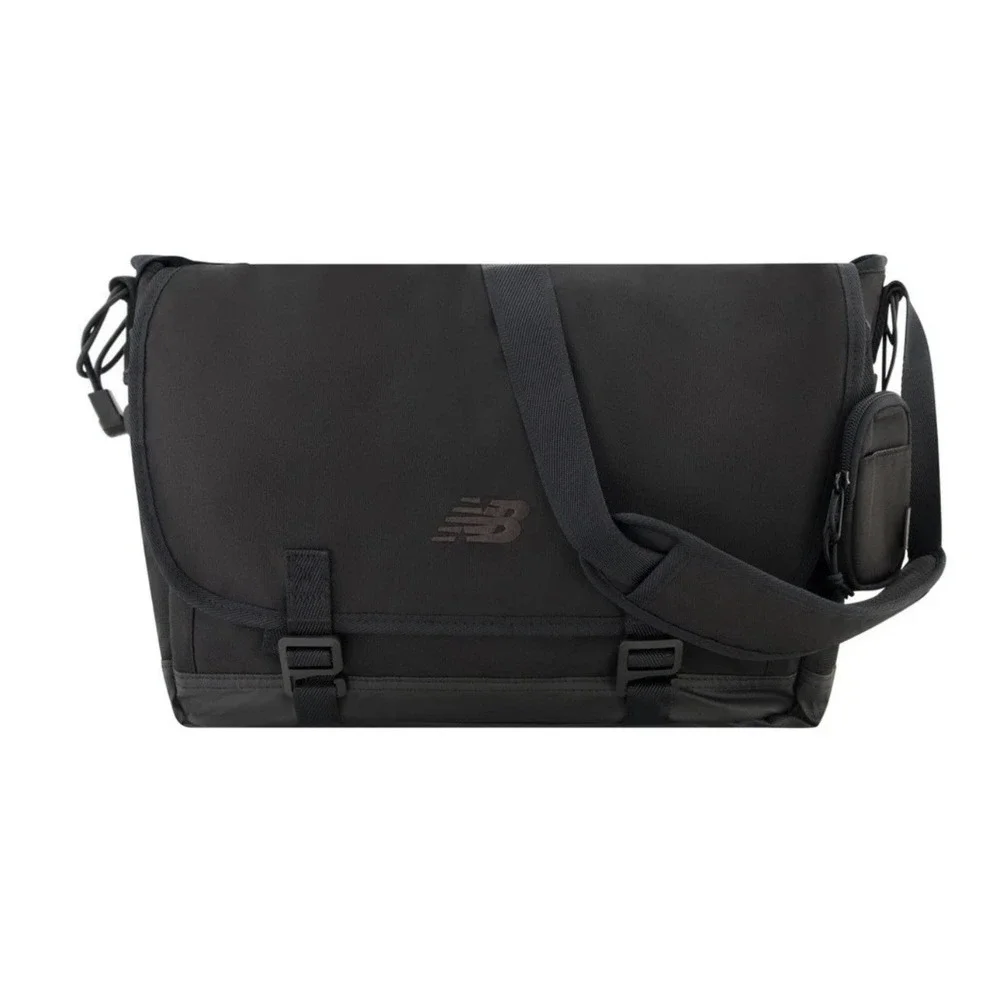 New Balance Athletic Messenger Bag Laptop Bag Black NWT!